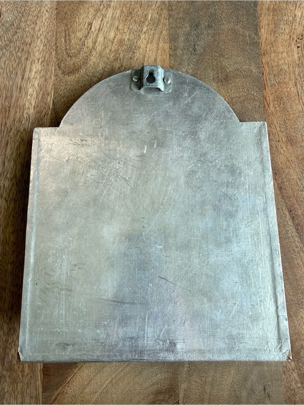 Indian brass-trimmed wall key holder featuring an ornate, miniature-style camel